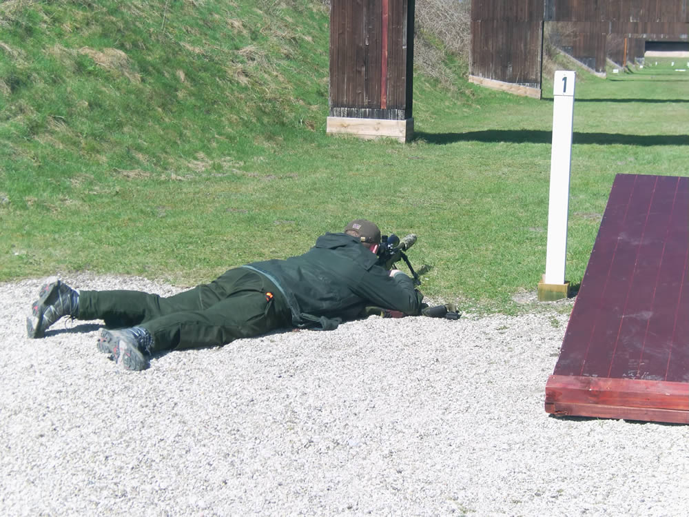 Pete shooting to win on Mandalay 300m
